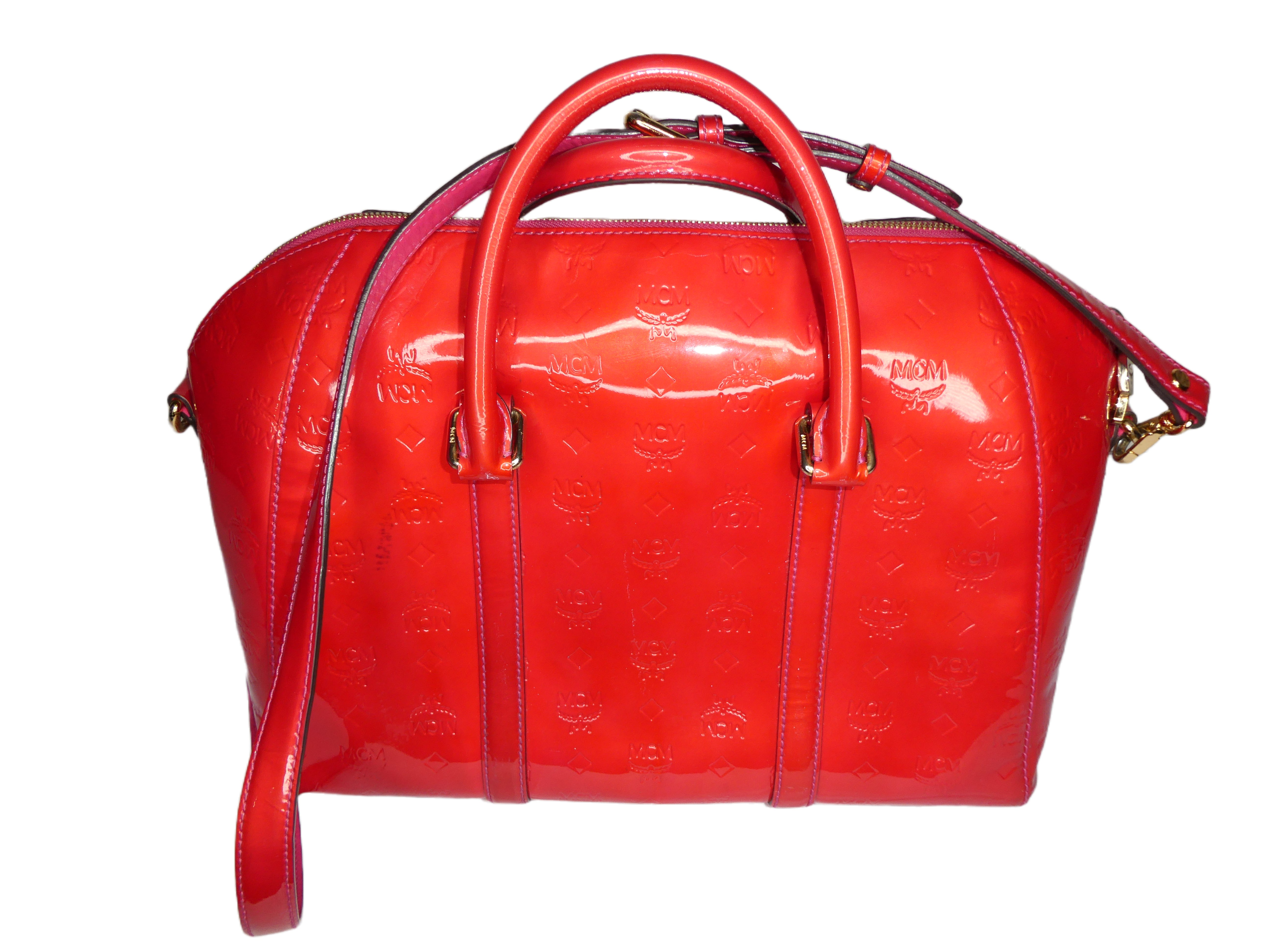 MCM Patent Leather Handbag