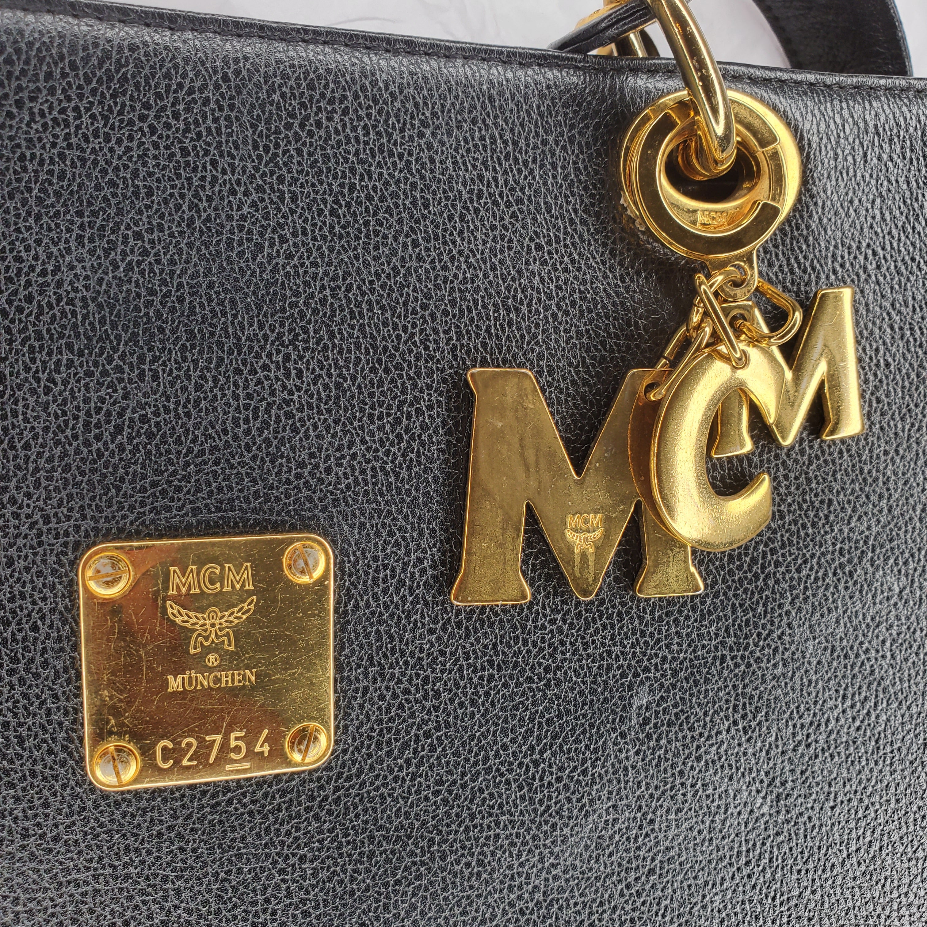 MCM Leather Handbag